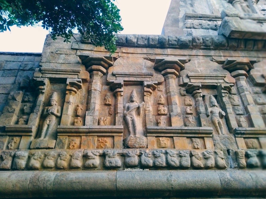 A panel with iconography at Gangaikonda Cholapuram