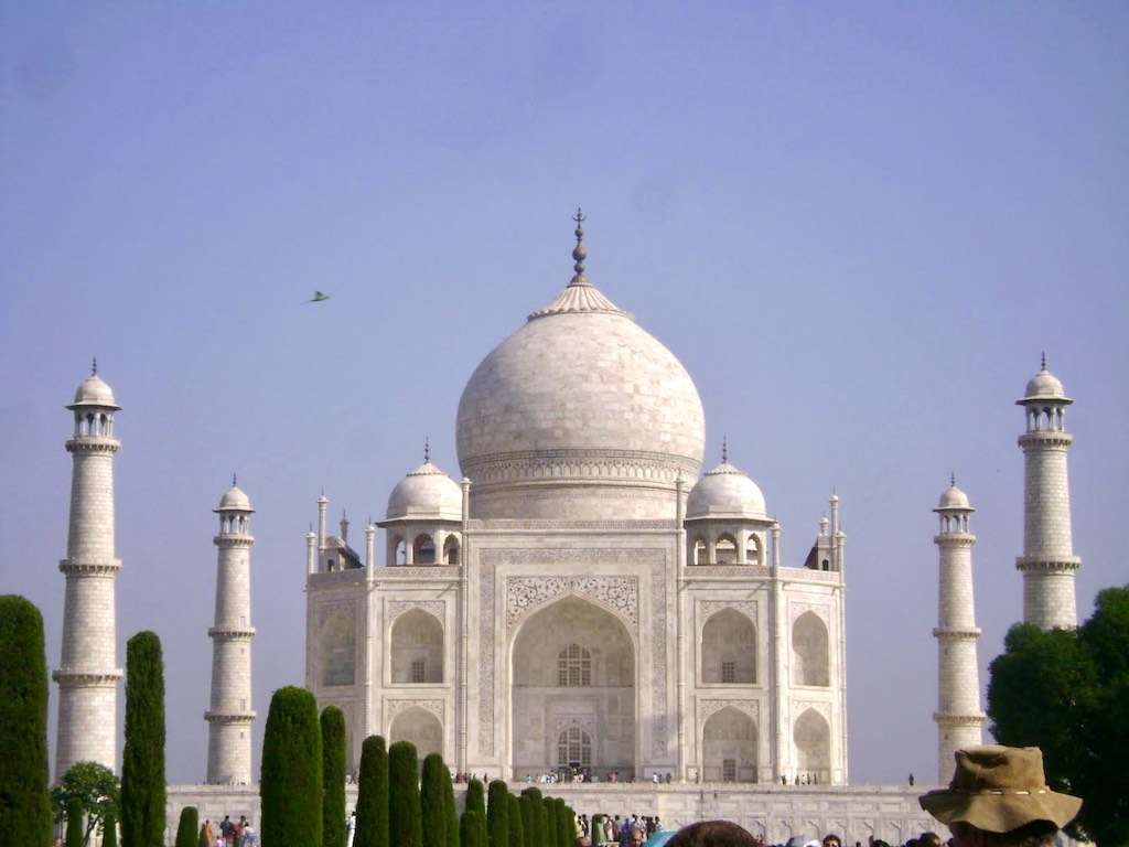 The only asymmetry of the Taj Mahal is discussed in this article